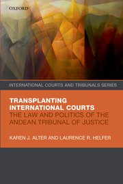 Cover for 

Transplanting International Courts







