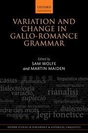 Cover for 

Variation and Change in Gallo-Romance Grammar






