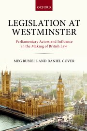 Cover for 

Legislation at Westminster






