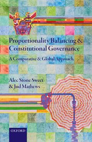 Cover for 

Proportionality Balancing and Constitutional Governance






