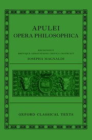 Cover for 

Apuleius: Philosophical Works (Apulei Opera Philosophica)






