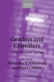 Cover for 

Genders and Classifiers






