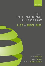 Cover for 

The International Rule of Law






