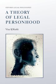 Cover for 

A Theory of Legal Personhood






