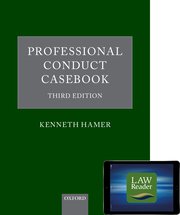 Cover for 

Professional Conduct Casebook: Digital Pack






