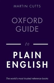 Cover for 

Oxford Guide to Plain English







