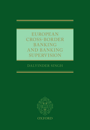 Cover for 

European Cross-Border Banking and Banking Supervision







