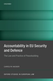Cover for 

Accountability in EU Security and Defence







