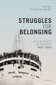 Cover for 

Struggles for Belonging






