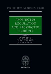 Cover for 

Prospectus Regulation and Prospectus Liability






