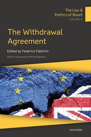 Cover for 

The Law & Politics of Brexit: Volume II






