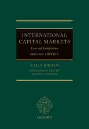 Cover for 

International Capital Markets






