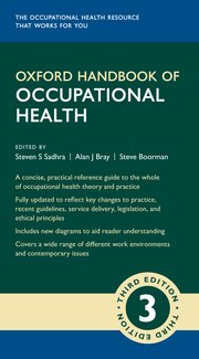 Cover for 

Oxford Handbook of Occupational Health 3e






