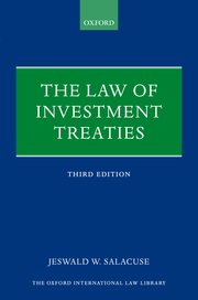 Cover for 

The Law of Investment Treaties






