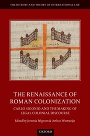 Cover for 

The Renaissance of Roman Colonization






