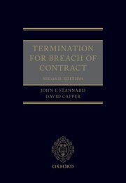 Cover for 

Termination for Breach of Contract







