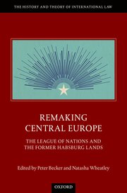 Cover for 

Remaking Central Europe






