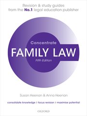 Cover for 

Family Law Concentrate






