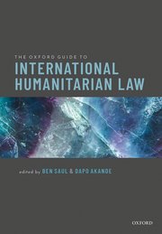 Cover for 

The Oxford Guide to International Humanitarian Law






