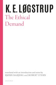 Cover for 

The Ethical Demand






