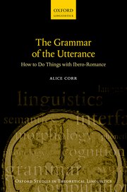 Cover for 

The Grammar of the Utterance






