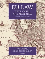 Cover for 

EU Law






