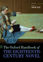 Cover for 

The Oxford Handbook of the Eighteenth-Century Novel






