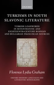 Cover for 

Turkisms in South Slavonic Literature






