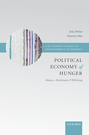 Cover for 

Political Economy of Hunger Volume 1






