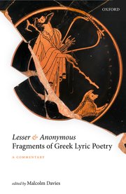 Cover for 

Lesser and Anonymous Fragments of Greek Lyric Poetry






