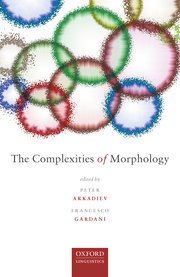 Cover for 

The Complexities of Morphology






