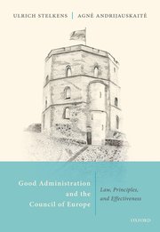 Cover for 

Good Administration and the Council of Europe






