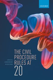 Cover for 

The Civil Procedure Rules at 20






