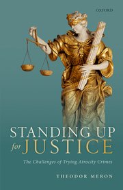 Cover for 

Standing Up for Justice







