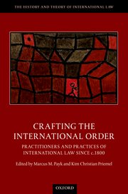 Cover for 

Crafting the International Order






