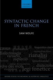 Cover for 

Syntactic Change in French






