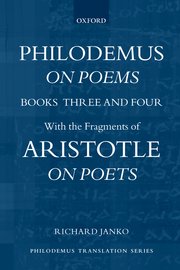 Cover for 

Philodemus, On Poems, Books 3-4






