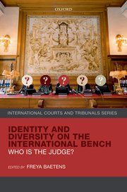 Cover for 

Identity and Diversity on the International Bench






