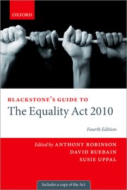 Cover for 

Blackstones Guide to the Equality Act 2010






