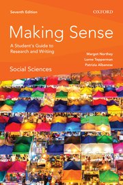 Cover for 

Making Sense in the Social Sciences






