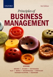 Cover for 

Principles of Business Management






