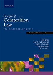 Cover for 

Principles of Competition Law in South Africa






