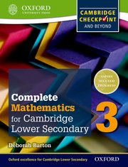 Cover for 

Complete Mathematics for Cambridge Secondary 1 Student Book 3






