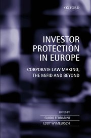 Cover for 

Investor Protection in Europe






