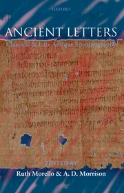Cover for 

Ancient Letters






