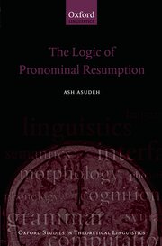 Cover for 

The Logic of Pronominal Resumption






