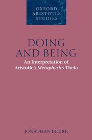Cover for 

Doing and Being






