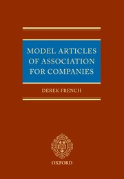 Cover for 

Model Articles of Association for Companies






