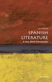 Cover for 

Spanish Literature: A Very Short Introduction






