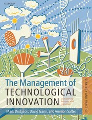 Cover for 

The Management of Technological Innovation






